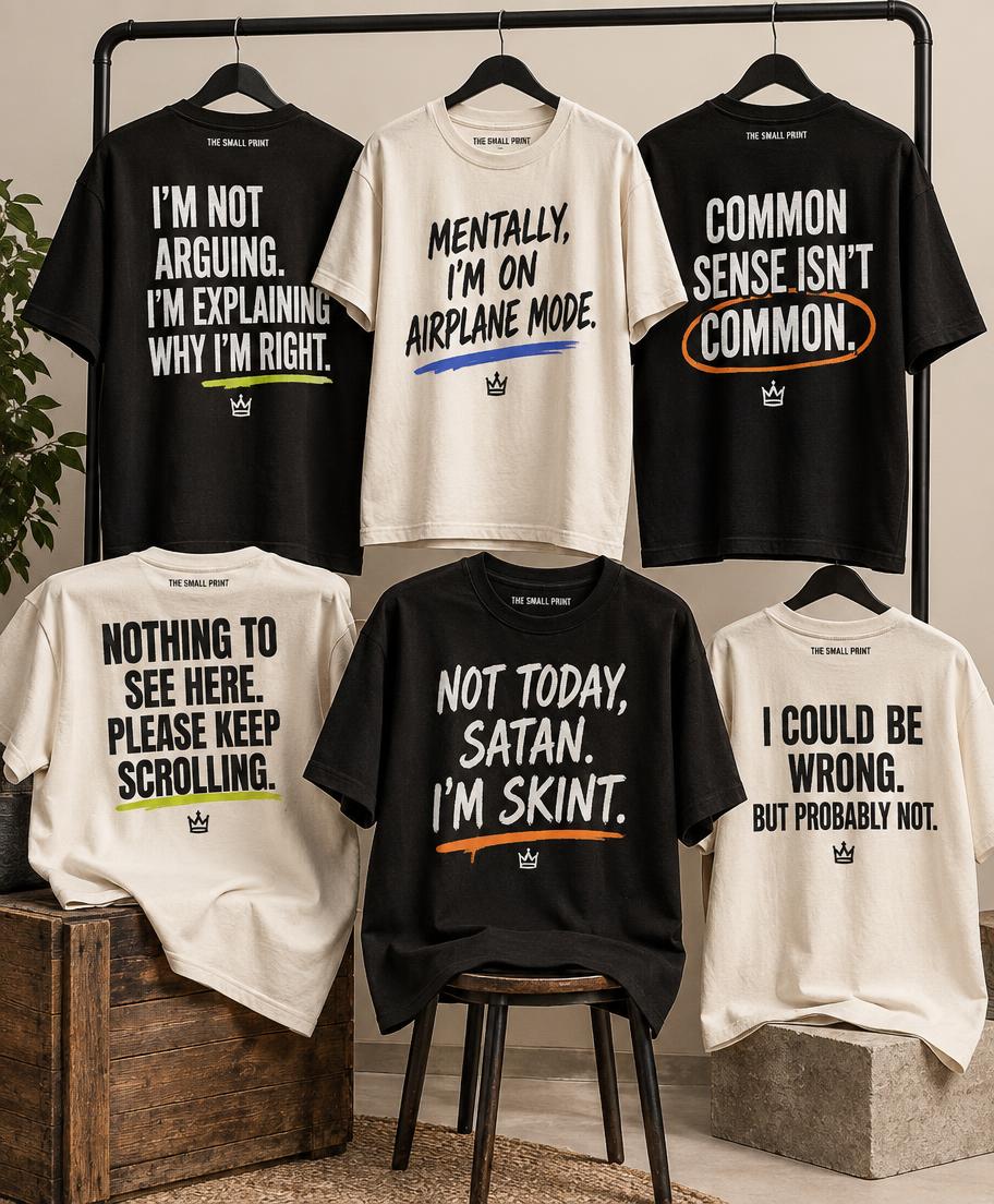 The Small Print clothing